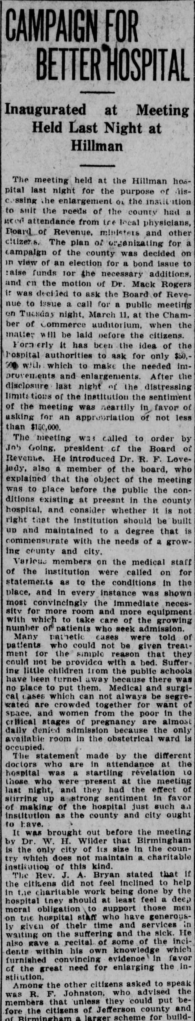 Campaign for Better Hospital